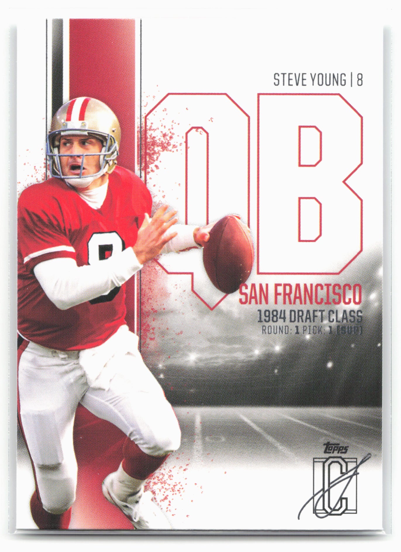 2024 Topps Signature Class #55 Steve Young