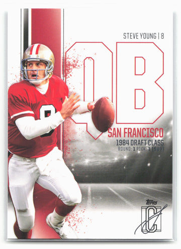 2024 Topps Signature Class #55 Steve Young