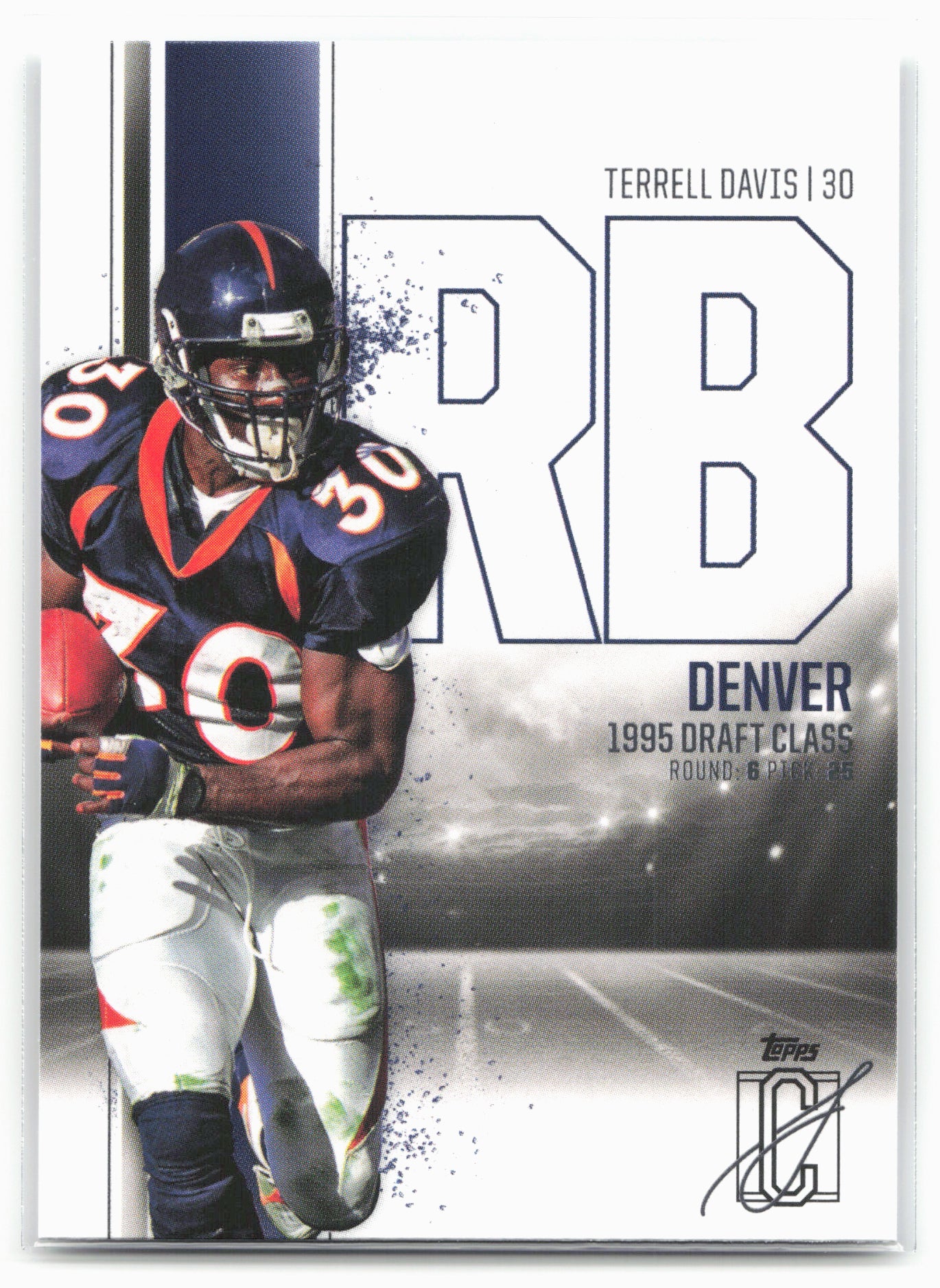 2024 Topps Signature Class #14 Terrell Davis