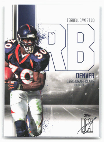 2024 Topps Signature Class #14 Terrell Davis