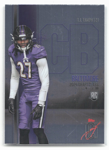 2024 Topps Signature Class #RCV-10 T.J. Tampa Base Rookies Chrome Variation