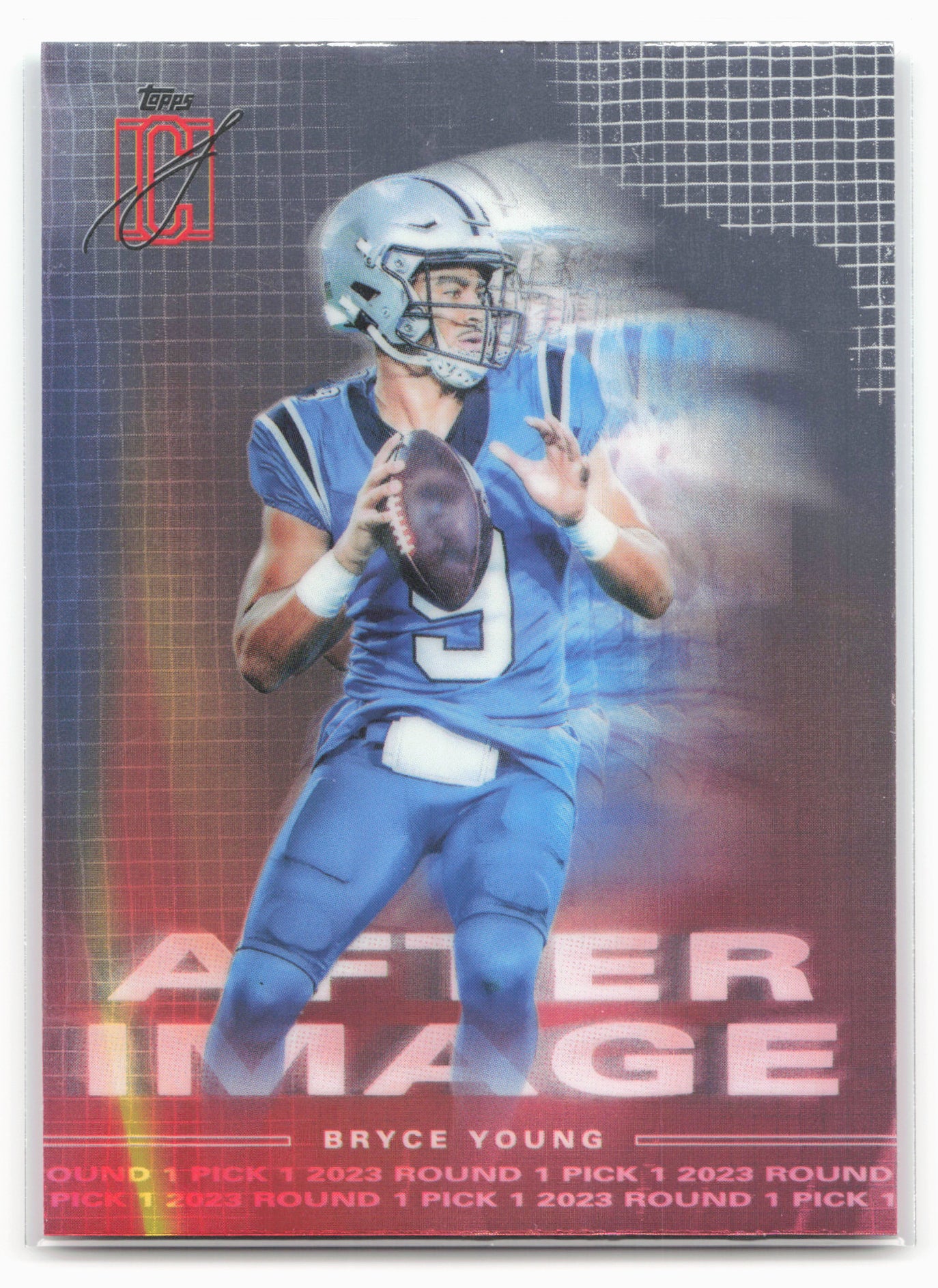 2024 Topps Signature Class #AI-3 Bryce Young After Image