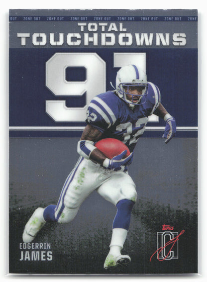 2024 Topps Signature Class #ZO-22 Edgerrin James Zone Out