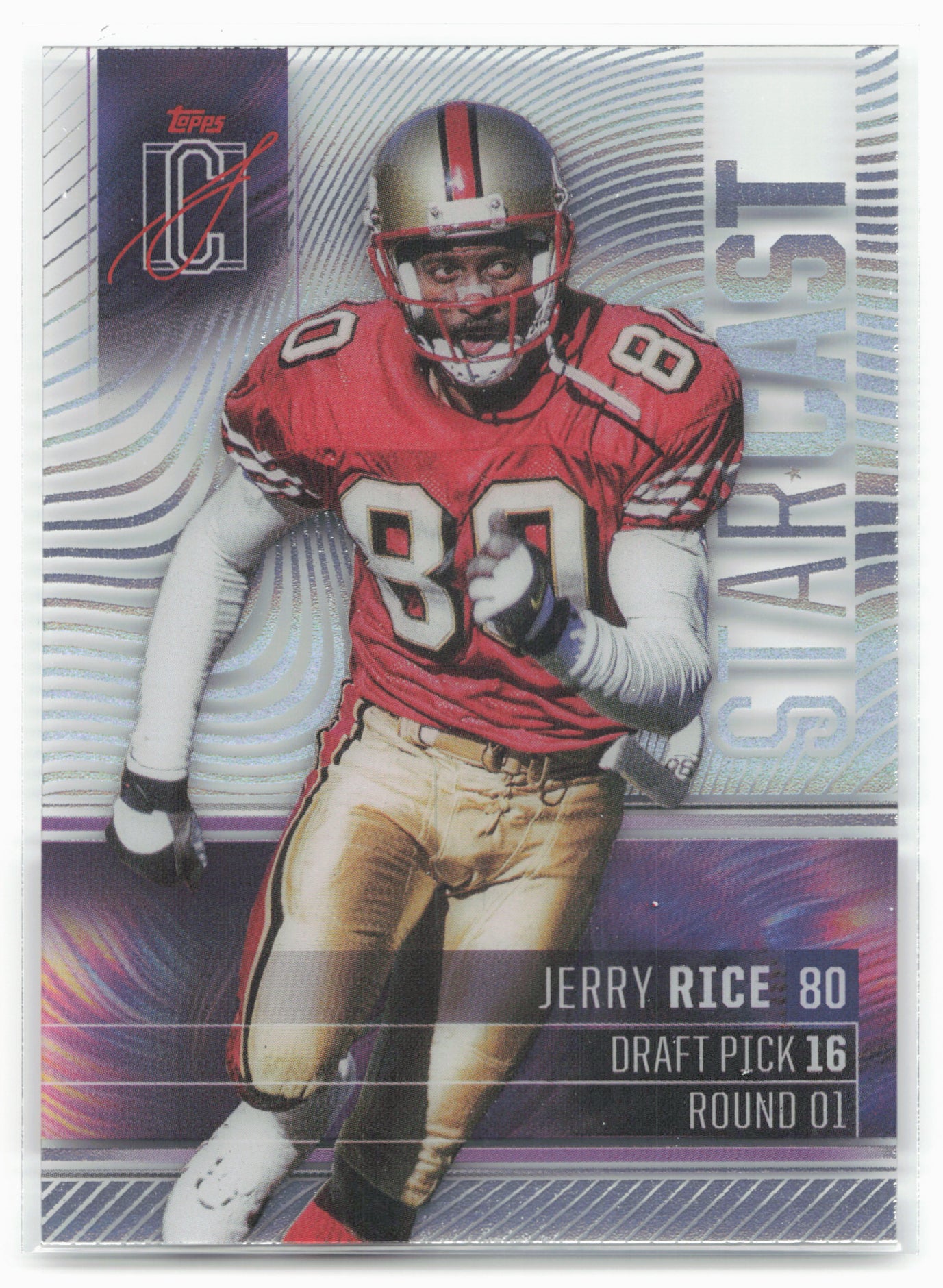 2024 Topps Signature Class #SC-23 Jerry Rice Star Cast