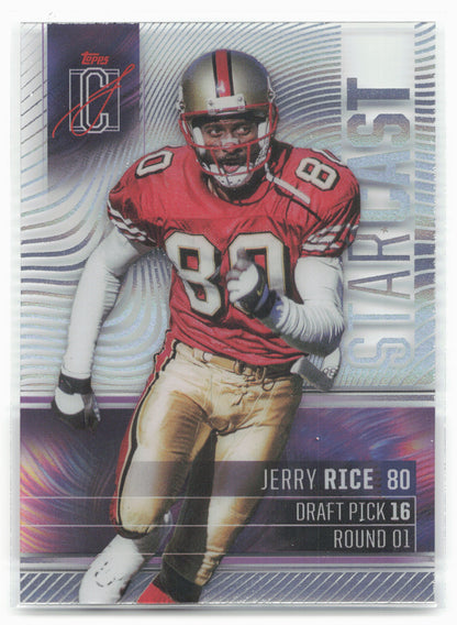 2024 Topps Signature Class #SC-23 Jerry Rice Star Cast