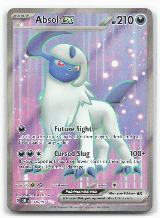 SV03: Obsidian Flames #214/197 Absol ex Holo - 17596