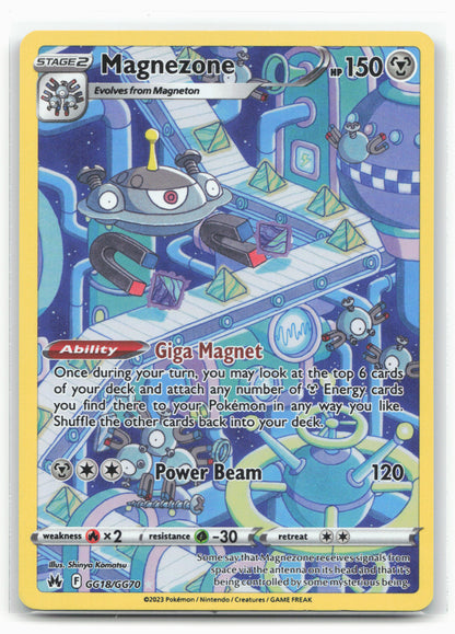 Crown Zenith: Galarian Gallery #GG18/GG70 Magnezone Holo 17602