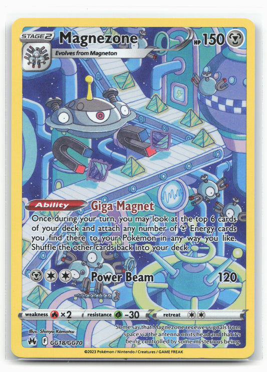 Crown Zenith: Galarian Gallery #GG18/GG70 Magnezone Holo 17602