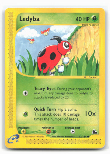 Skyridge #072/144 Ledyba (72) Non-Holo 17604