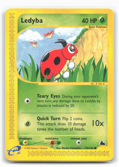 Skyridge #072/144 Ledyba (72) Non-Holo 17604