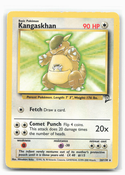 Base Set 2 #026/130 Kangaskhan Non-Holo 17605