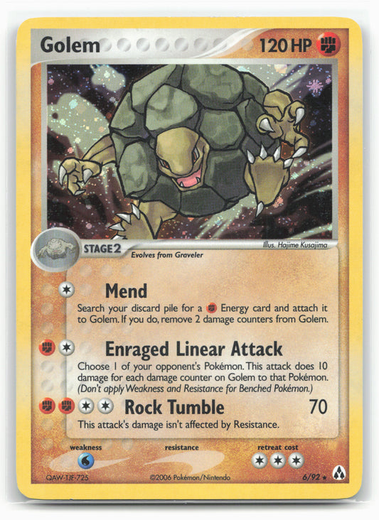 Legend Maker #6/92 Golem Holo 17619