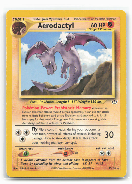 Neo Revelation #15/64 Aerodactyl Non-Holo 17624