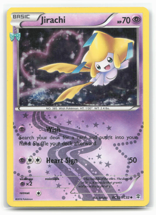Generations: Radiant Collection #RC13/RC32 Jirachi Holo 17635