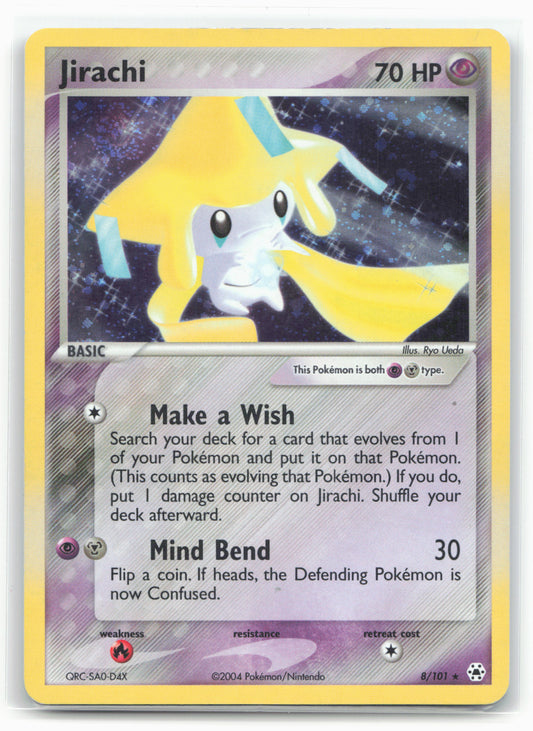 Hidden Legends #8/101 Jirachi Holo Swirl 17636