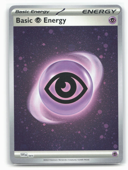 SV01: Scarlet & Violet #005 Basic Psychic Energy (Cosmos Holo)