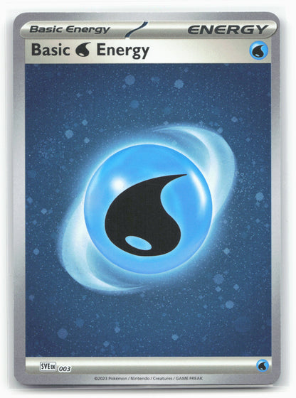 SV01: Scarlet & Violet #003 Basic Water Energy (Cosmos Holo)