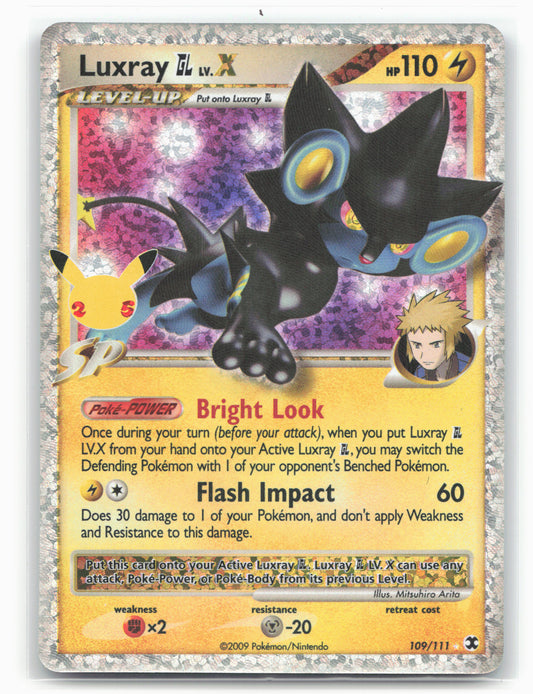 Celebrations: Classic Collection #109/111 Luxray GL LV.X Holo 17651