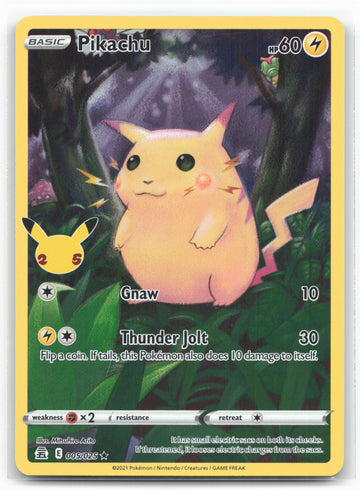 Celebrations #005/025 Pikachu Holo 17654