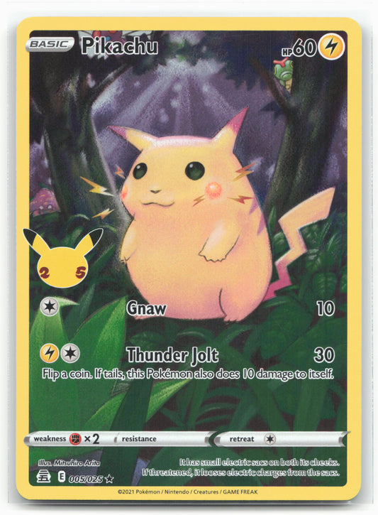 Celebrations #005/025 Pikachu Holo 17654