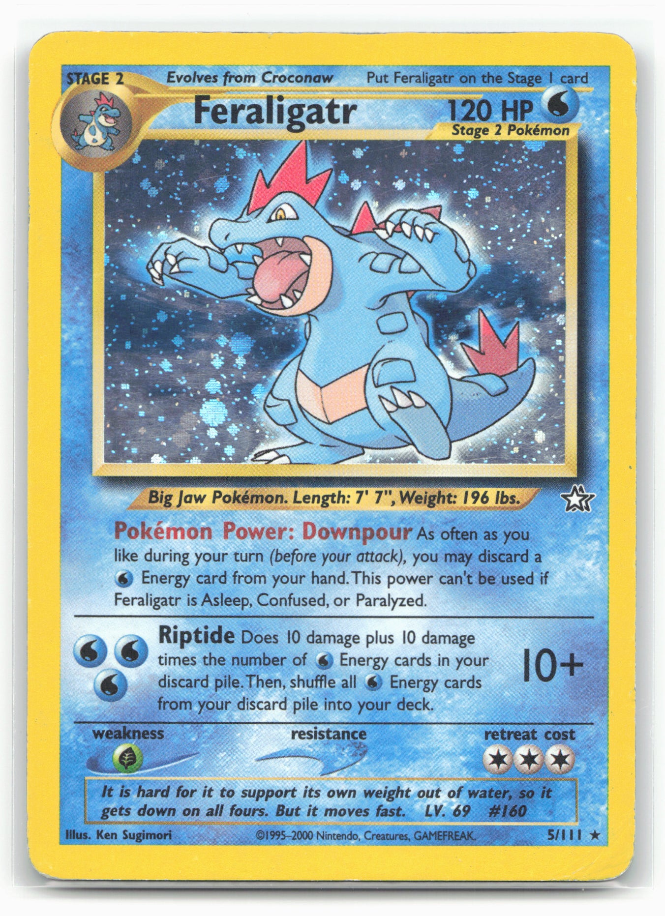 Neo Genesis #005/111 Feraligatr (5) Holo 17658
