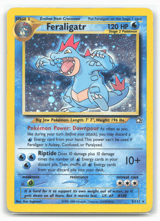 Neo Genesis #005/111 Feraligatr (5) Holo 17658