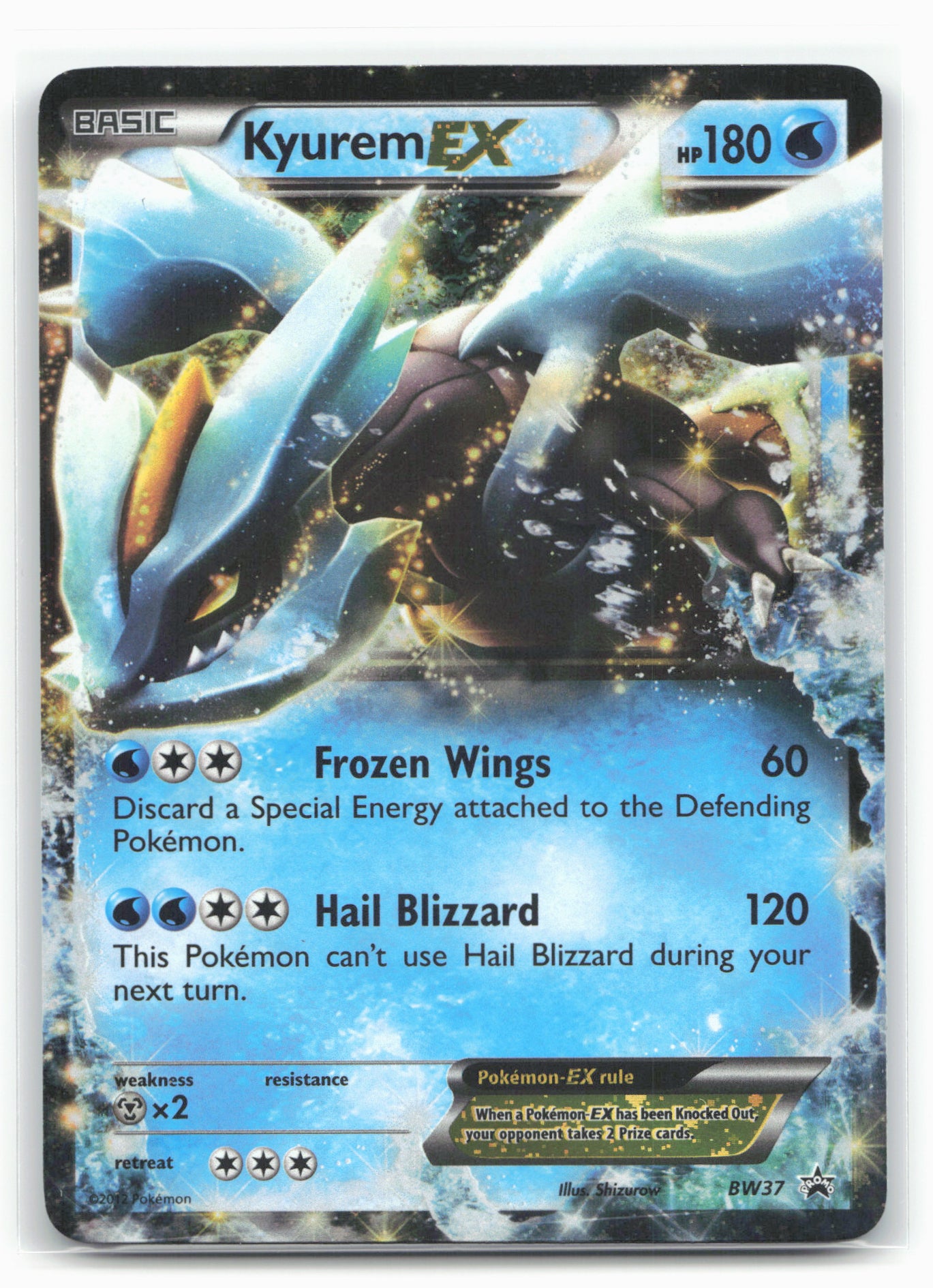 Black and White Promos #BW37 Kyurem EX 17660 Holo