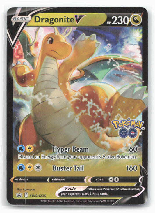 SWSH: Sword & Shield Promo Cards #SWSH235 Dragonite V Holo 17666