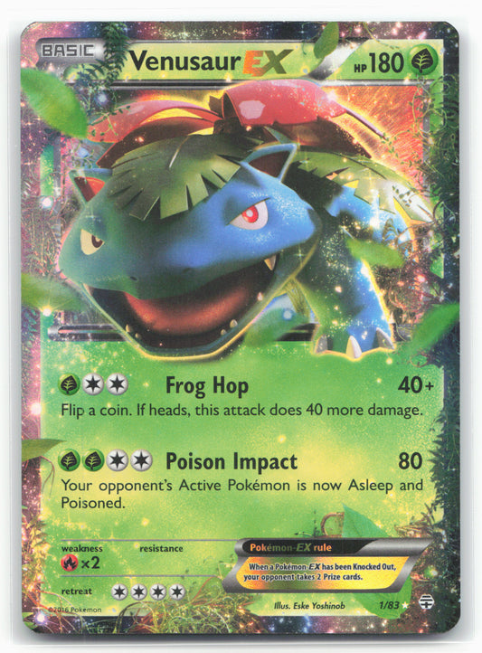 Generations #1/83 Venusaur EX Holo 17667