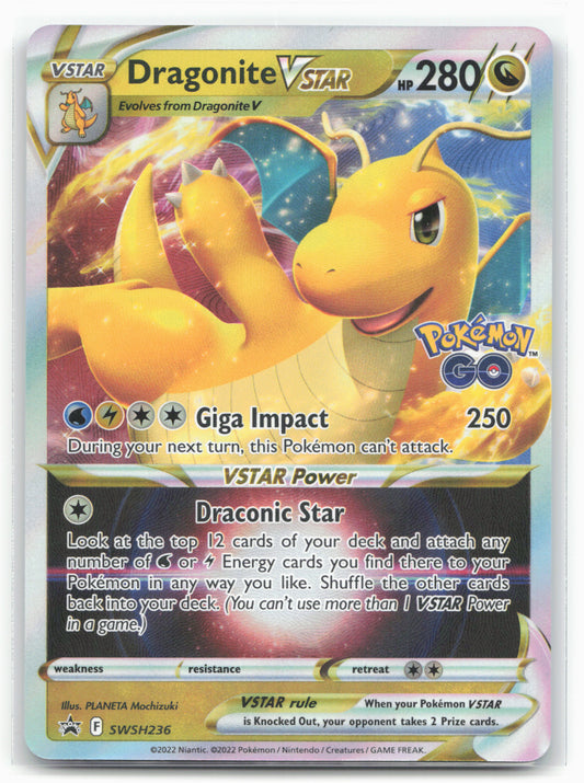 SWSH: Sword & Shield Promo Cards #SWSH236 Dragonite VSTAR 17669 Holo