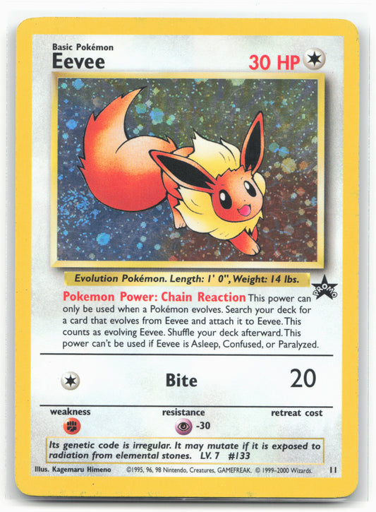 WoTC Promo #11/53 Eevee Holo Swirl 17673