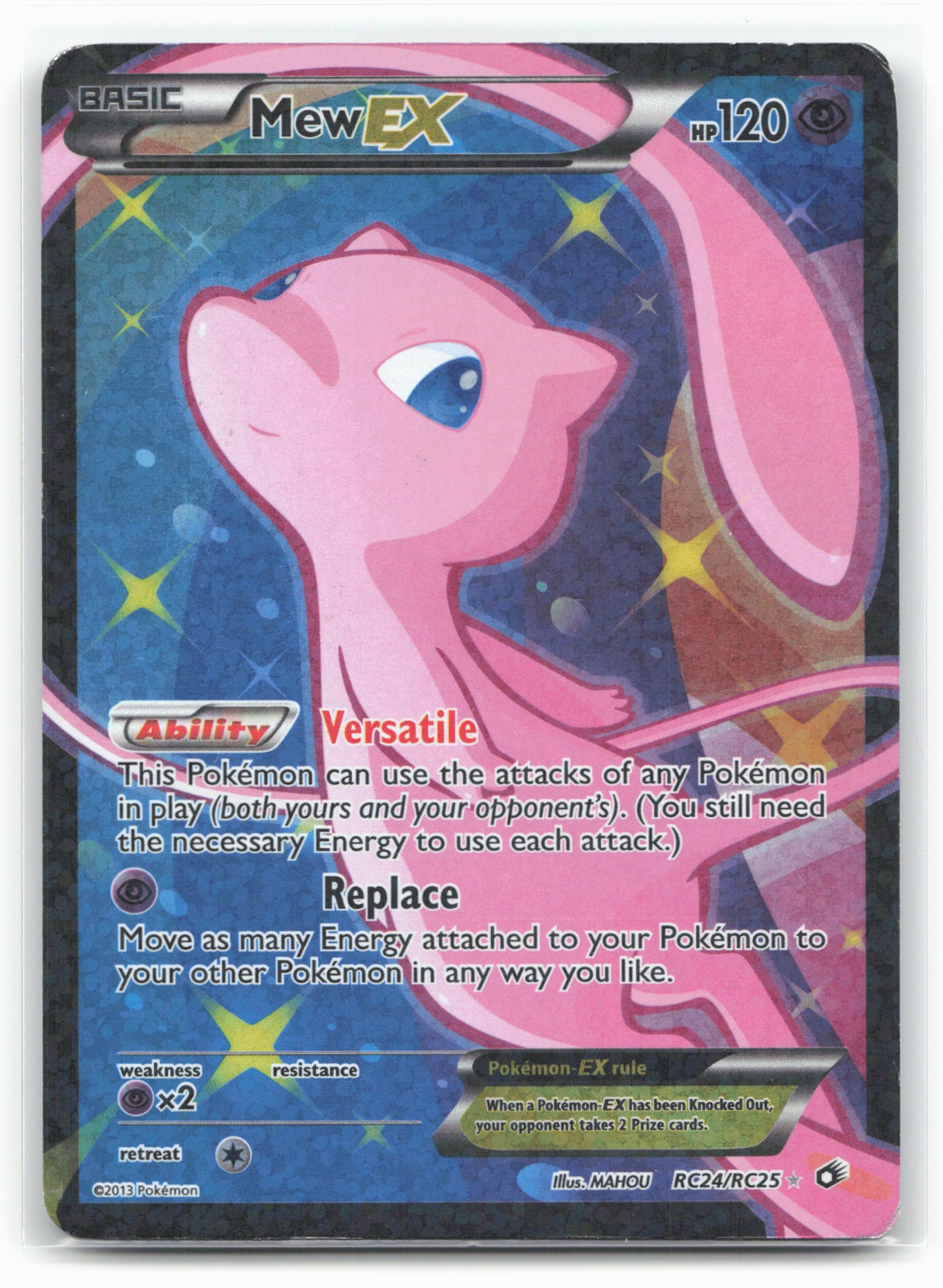 Legendary Treasures: Radiant Collection #RC24/RC25 Mew EX (Full Art) 17678 Holo