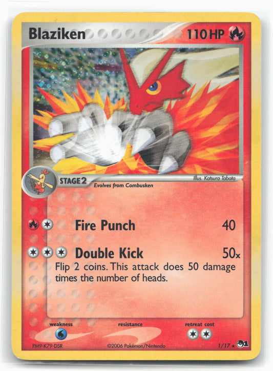 POP Series 1 #001/017 Blaziken Holo 17681
