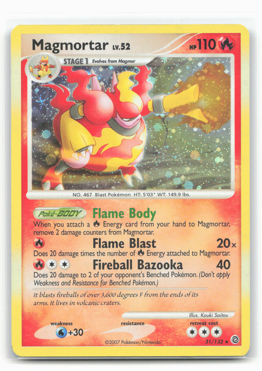 Secret Wonders #31/132 Magmortar 17682 Holo