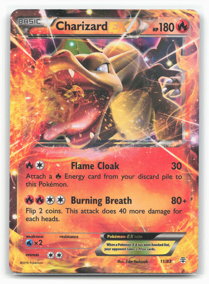 Generations #11/83 Charizard EX Holo 17685
