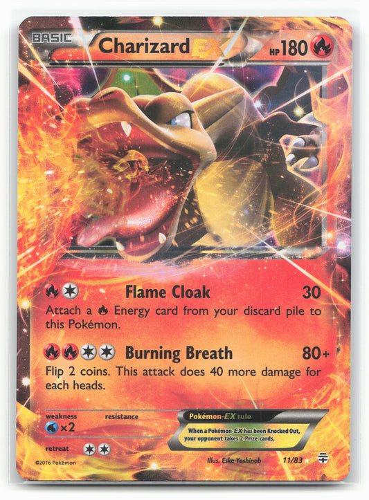 Generations #11/83 Charizard EX Holo 17685