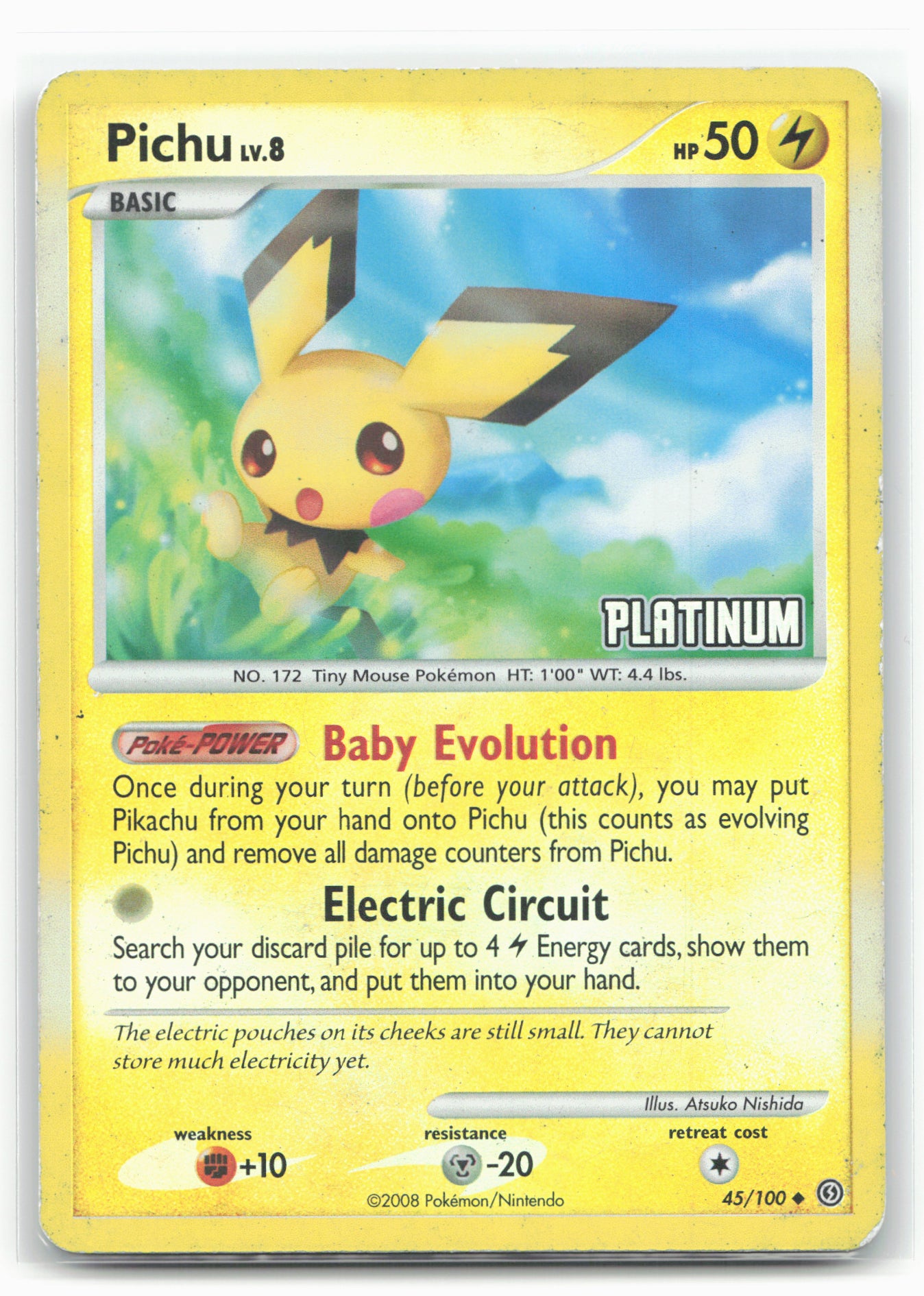Burger King Promos #045/100 Pichu Holo 17688