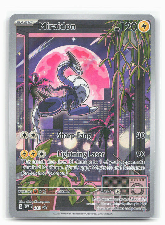 SV: Scarlet & Violet Promo Cards #013 Miraidon Holo 17693