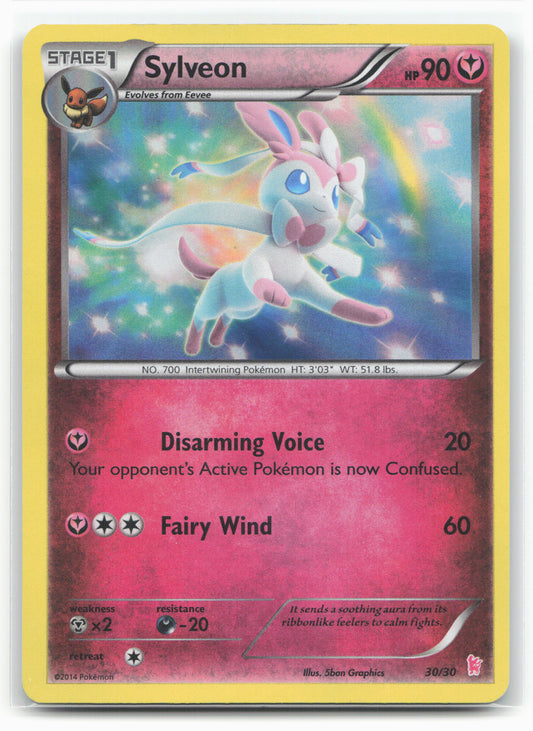 XY Trainer Kit: Sylveon & Noivern #30/30 Sylveon (#30 17699 Holo