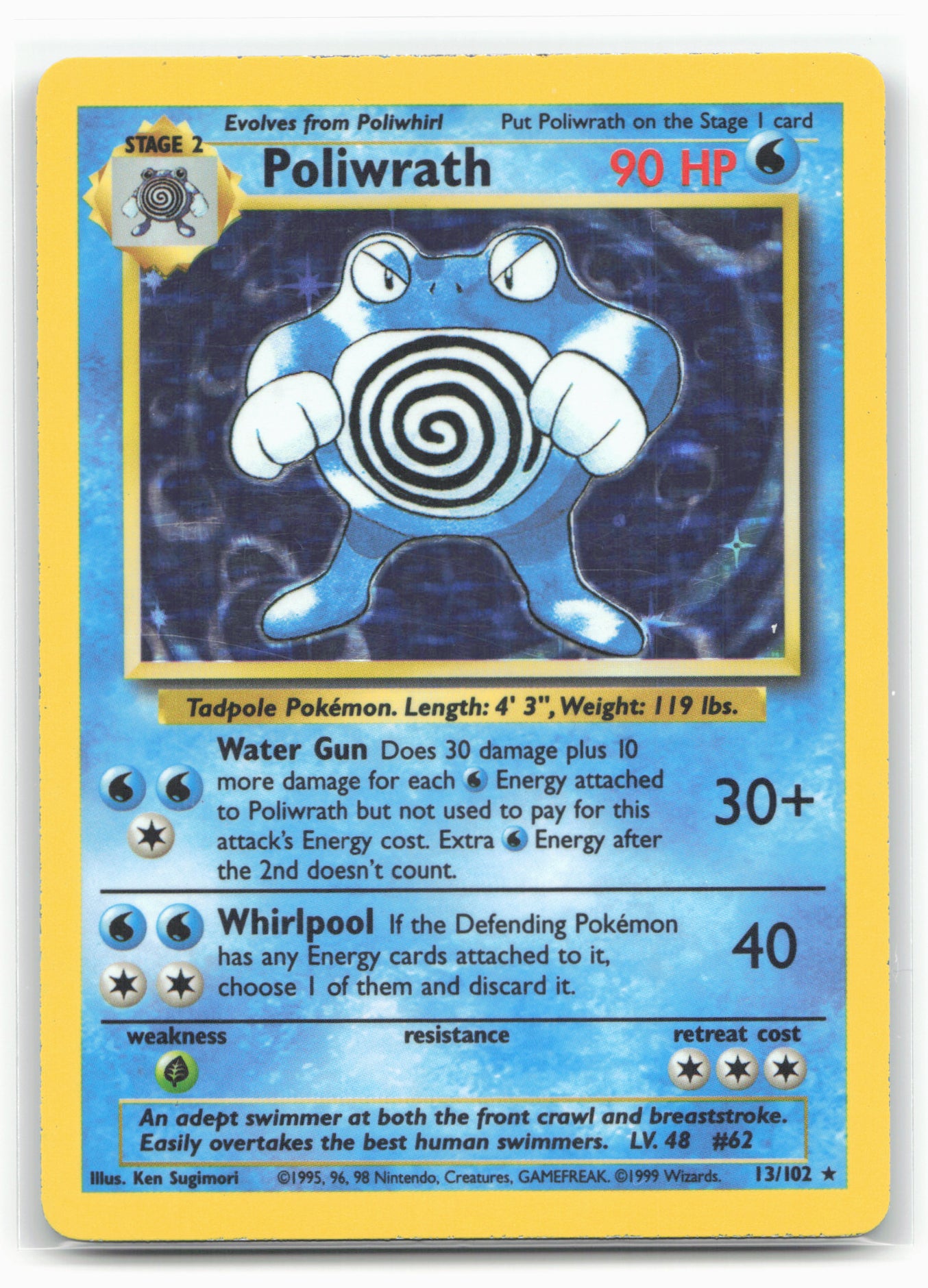 Base Set #013/102 Poliwrath Holo 17700