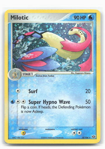 Emerald #8/106 Milotic Holo 17703