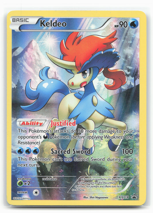 XY Promos #XY118 Keldeo Holo 17705