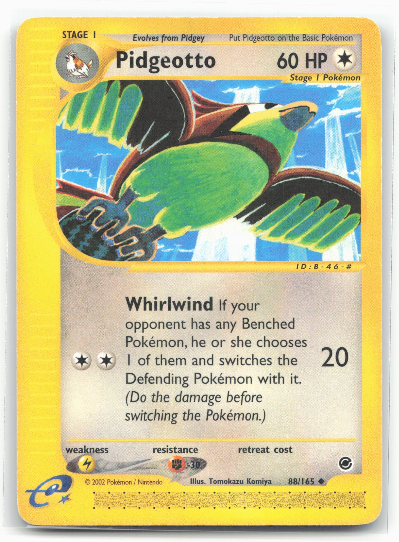 Expedition #088/165 Pidgeotto Non-Holo
