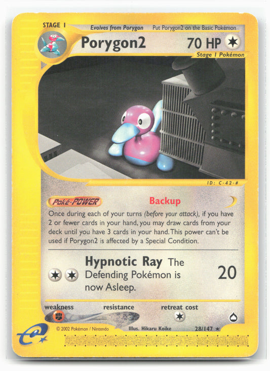 Aquapolis #028/147 Porygon2 Non-Holo 17716