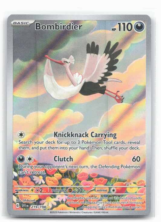 SV01: Scarlet & Violet Base Set #219/198 Bombirdier Holo 17724