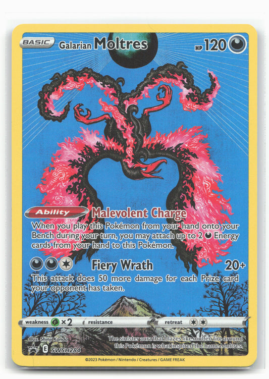 SWSH: Sword & Shield Promo Cards #SWSH284 Galarian Moltres 17725 Holo