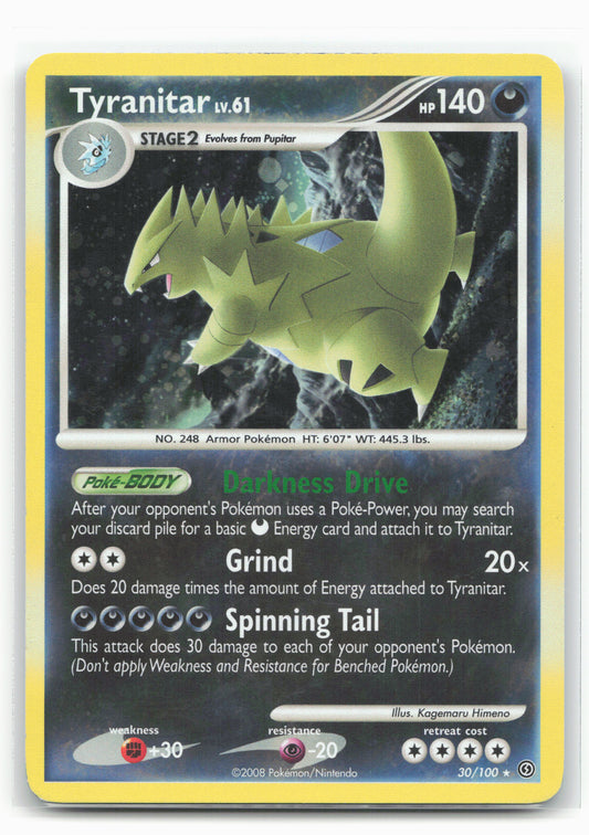 Stormfront #30/100 Tyranitar Holo 17726