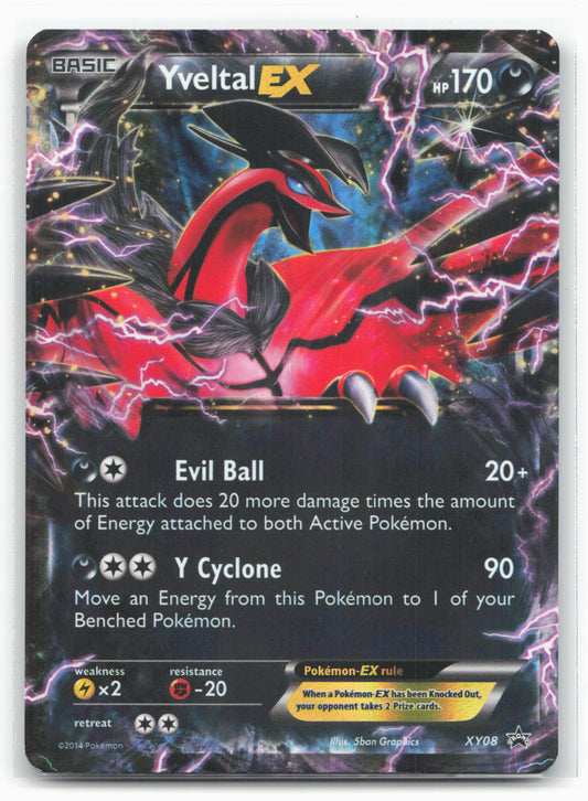 XY Promos #XY08 Yveltal EX 17727 Holo