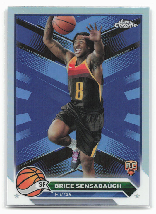 2023-24 Topps Chrome #73 Brice Sensabaugh Refractors