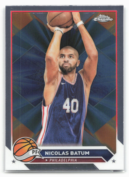 2023-24 Topps Chrome #113 Nicolas Batum  NM1